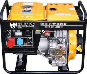 Heinrich HMG-DG-6500E-3 Diesel Stromerzeuger