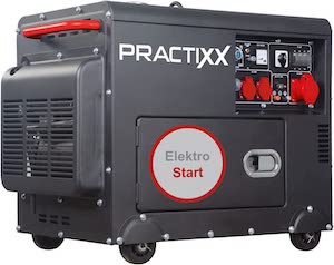 Practixx PX-SE-5000 D Diesel Stromerzeuger
